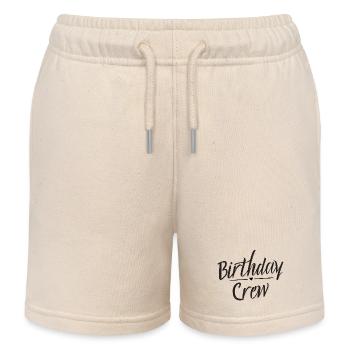 Birthday Crew - Kinder Organic Joggingshorts Mini Bolter von Stanley/Stella - Natur - Vorne