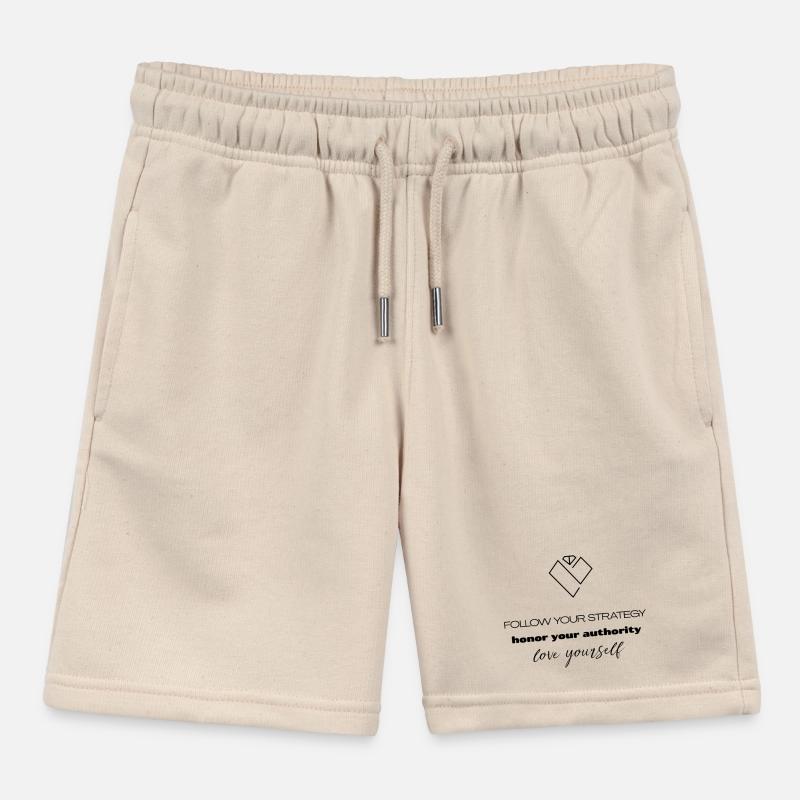 Strategy & Authority - Self-Love Kids Organic Sweat Shorts by Stanley/Stella