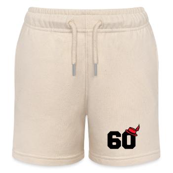 60 - Kids Organic Sweat Shorts by Stanley/Stella - soft Ecru - Front