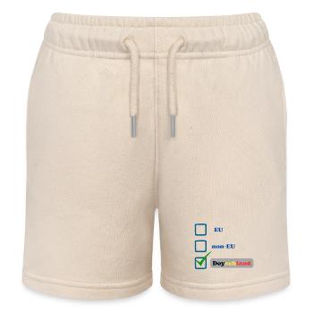 EU, non-EU oder Doyschland? - Kinder Organic Joggingshorts Mini Bolter von Stanley/Stella - Natur - Vorne