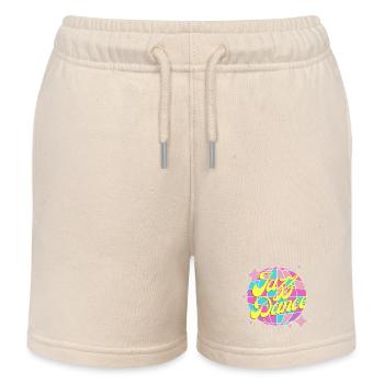 Jazz Dance Design for Kids and Teens - Kids Organic Sweat Shorts by Stanley/Stella - soft Ecru - Front