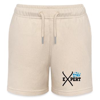 Ski - Kinder Organic Joggingshorts Mini Bolter von Stanley/Stella - Natur - Vorne