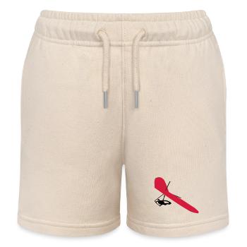 drachenflieger - Short de jogging enfant bio Stanley/Stella - écru doux - Devant