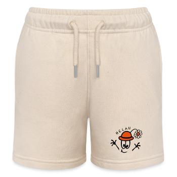 Carnaval Helau - Short de jogging enfant bio Stanley/Stella - écru doux - Devant