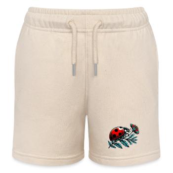 Marienkäfer - Kinder Organic Joggingshorts Mini Bolter von Stanley/Stella - Natur - Vorne