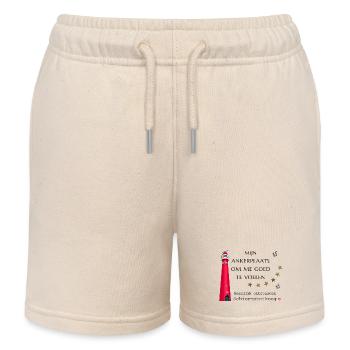 Mein Ankerplatz Schiermonnikoog, Handzeichnung - Kinder Organic Joggingshorts Mini Bolter von Stanley/Stella - Natur - Vorne