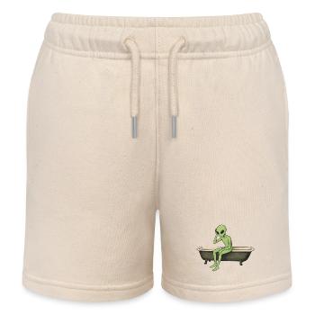 Loveland - Short de jogging enfant bio Stanley/Stella - écru doux - Devant