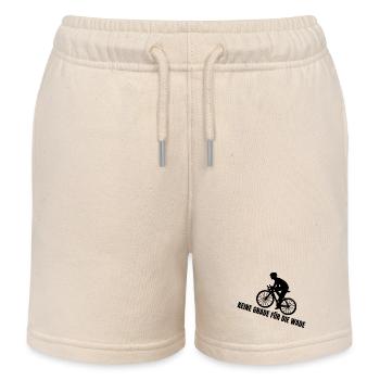 Keine Gnade für die Wade  - Kinder Organic Joggingshorts Mini Bolter von Stanley/Stella - Natur - Vorne