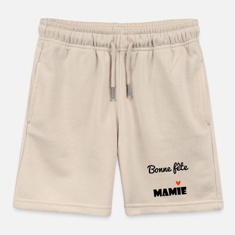 OMA. MAMA. GROSSMUTTER. MUTTERTAG. GESCHENK Kinder Organic Joggingshorts Mini Bolter von Stanley/Stella