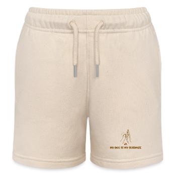 MY DOG IS MY SOULMATE - Kinder Organic Joggingshorts Mini Bolter von Stanley/Stella - Natur - Vorne