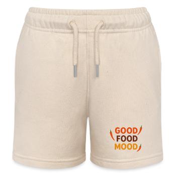 Bonne ambiance, Citation drôle de piment piment - Short de jogging enfant bio Stanley/Stella - écru doux - Devant
