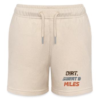 Dirt Sweat & Miles - Kinder Organic Joggingshorts Mini Bolter von Stanley/Stella - Natur - Vorne