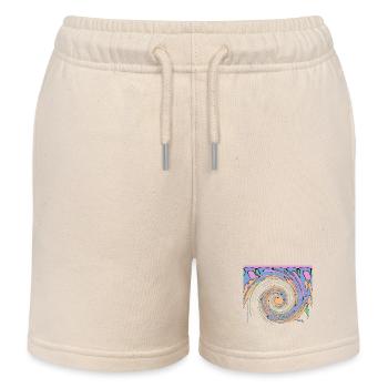 Spring 3 - Kinder Organic Joggingshorts Mini Bolter von Stanley/Stella - Natur - Vorne