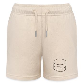 kuchen symbol essen torte - Kinder Organic Joggingshorts Mini Bolter von Stanley/Stella - Natur - Vorne
