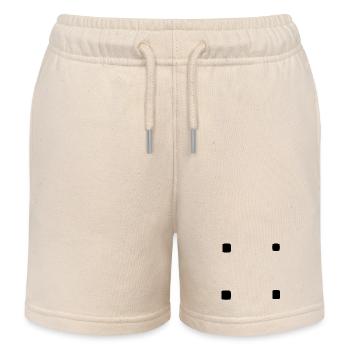 Carré Forme Carrée Icône Quatre - Short de jogging enfant bio Stanley/Stella - écru doux - Devant