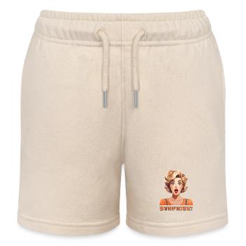 Überraschung! - Kinder Organic Joggingshorts Mini Bolter von Stanley/Stella - Natur - Vorne