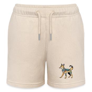 Chacal Égyptien Néo Traditionnel - Short de jogging enfant bio Stanley/Stella - écru doux - Devant