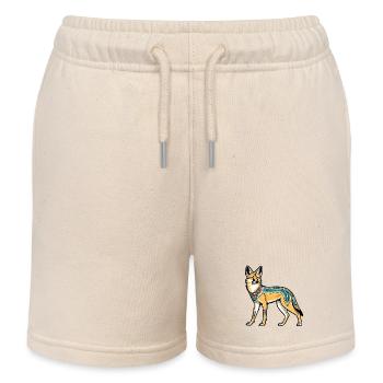 Chacal Égyptien Néo Traditionnel - Short de jogging enfant bio Stanley/Stella - écru doux - Devant