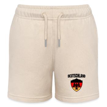 Deutschland - Kinder Organic Joggingshorts Mini Bolter von Stanley/Stella - Natur - Vorne