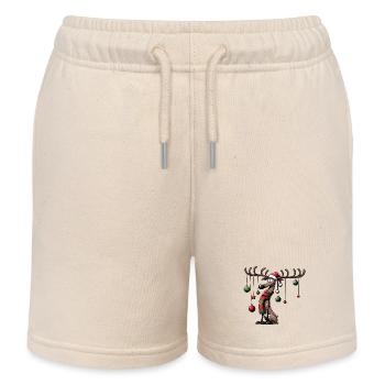 Orignal Noël Arbre de Noël Cadeau de Noël - Short de jogging enfant bio Stanley/Stella - écru doux - Devant