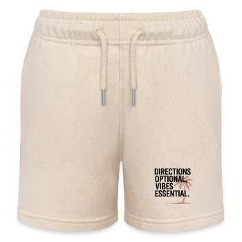 Itinéraire Optionnel Vibes Essentiel GIS Voyage - Short de jogging enfant bio Stanley/Stella - écru doux - Devant