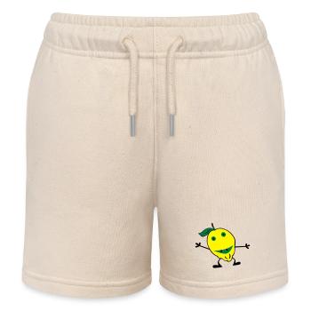 Zitronen Mann - Kinder Organic Joggingshorts Mini Bolter von Stanley/Stella - Natur - Vorne