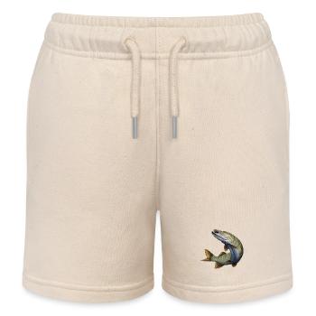Pike - Kids Organic Sweat Shorts by Stanley/Stella - soft Ecru - Front