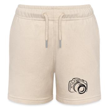 Foto-Reflex - Kinder Organic Joggingshorts Mini Bolter von Stanley/Stella - Natur - Vorne