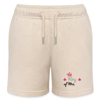 mariage - Short de jogging enfant bio Stanley/Stella - écru doux - Devant