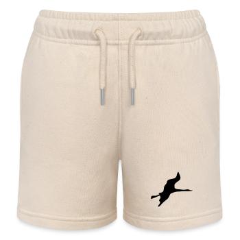 oiseau - Short de jogging enfant bio Stanley/Stella - écru doux - Devant