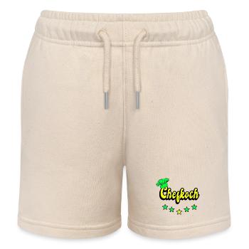 Chefkoch Design - Kinder Organic Joggingshorts Mini Bolter von Stanley/Stella - Natur - Vorne