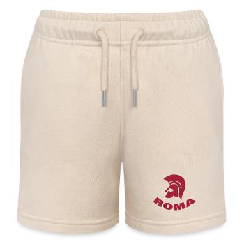 Rome - Short de jogging enfant bio Stanley/Stella - écru doux - Devant