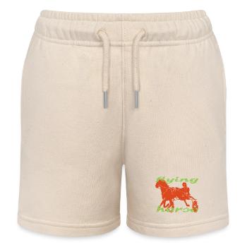 Traber - Kinder Organic Joggingshorts Mini Bolter von Stanley/Stella - Natur - Vorne