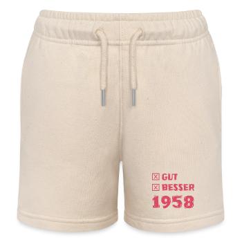 1958 - Kinder Organic Joggingshorts Mini Bolter von Stanley/Stella - Natur - Vorne