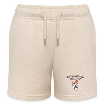 Birthday Crew - Kinder Organic Joggingshorts Mini Bolter von Stanley/Stella - Natur - Vorne