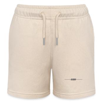 Ligne 2025 - Short de jogging enfant bio Stanley/Stella - écru doux - Devant