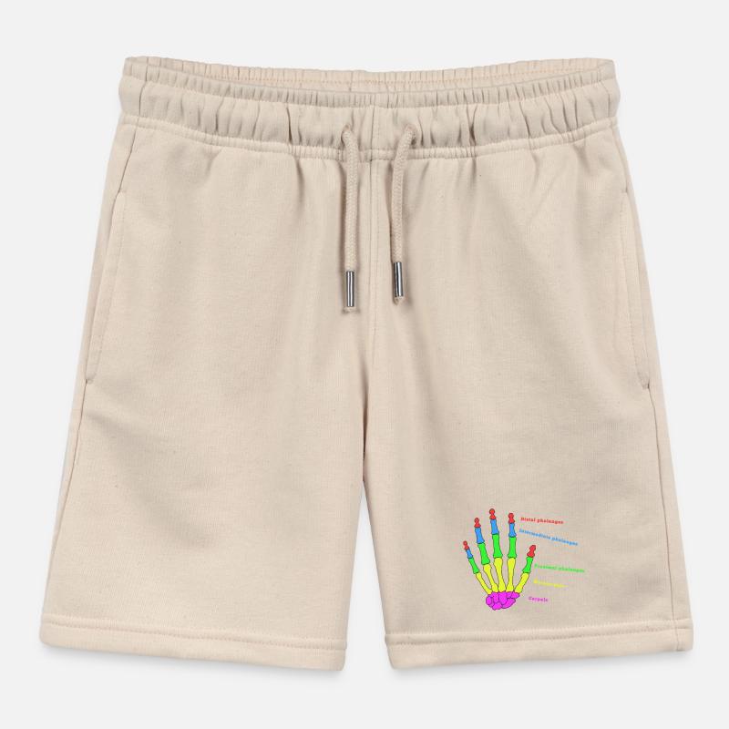 mains os anatomie humain évolution Physio Short de jogging enfant bio Stanley/Stella