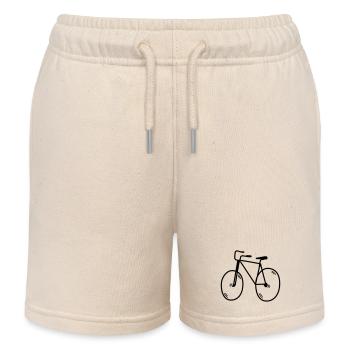 Radfahrer - Kinder Organic Joggingshorts Mini Bolter von Stanley/Stella - Natur - Vorne