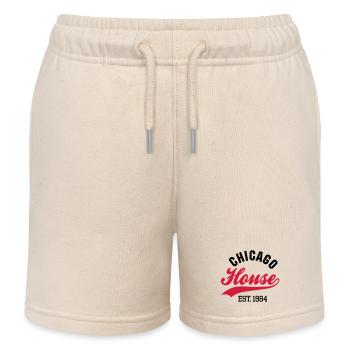 Chicago house est. 1984 - Kinder Organic Joggingshorts Mini Bolter von Stanley/Stella - Natur - Vorne