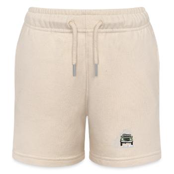 Defender Splash Front - Kids Organic Sweat Shorts by Stanley/Stella - soft Ecru - Front