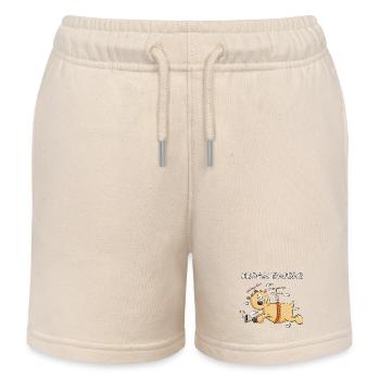 Hubschrauber Bär I Hubschraubär - Kinder Organic Joggingshorts Mini Bolter von Stanley/Stella - Natur - Vorne