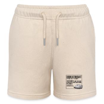 Leberkasthusiast – L’humour de style de vie de Leberka - Short de jogging enfant bio Stanley/Stella - écru doux - Devant