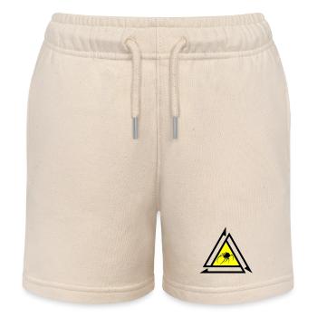 Spider - Kids Organic Sweat Shorts by Stanley/Stella - soft Ecru - Front