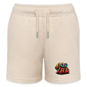 Einsiedlerkrebs - Kinder Organic Joggingshorts Mini Bolter von Stanley/Stella - Natur - Vorne