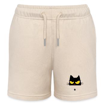 Midnight Rage - Kids Organic Sweat Shorts by Stanley/Stella - soft Ecru - Front