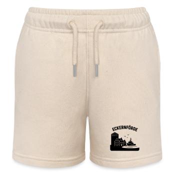 eckernförde schleswig holstein - Kinder Organic Joggingshorts Mini Bolter von Stanley/Stella - Natur - Vorne