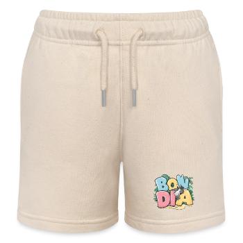 Langue Catalane Bon Dia Souvenir Roussillon Cadeau - Short de jogging enfant bio Stanley/Stella - écru doux - Devant