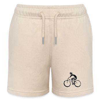 Radfahrer - Kinder Organic Joggingshorts Mini Bolter von Stanley/Stella - Natur - Vorne