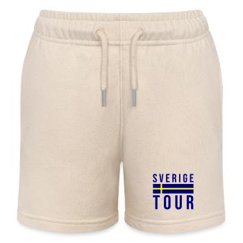 Sverige Tour Schweden - Kinder Organic Joggingshorts Mini Bolter von Stanley/Stella - Natur - Vorne