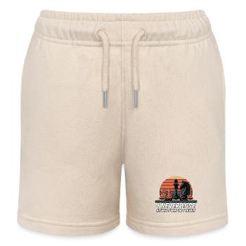 Schach Spruch - Ich verliere nie - Kinder Organic Joggingshorts Mini Bolter von Stanley/Stella - Natur - Vorne